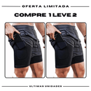 kit 2 Bermudas Academia Masculinas ProFit [COMPRE 1 LEVE 2]