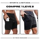 kit 2 Bermudas Academia Masculinas ProFit [COMPRE 1 LEVE 2]